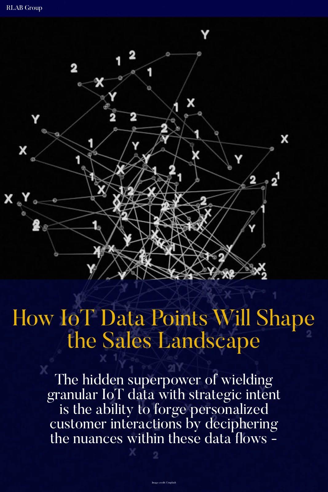 How IoT Data Points Will Shape the Sales Landscape